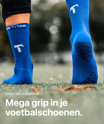 Sokken^T1TAN Grip Socks - blauw