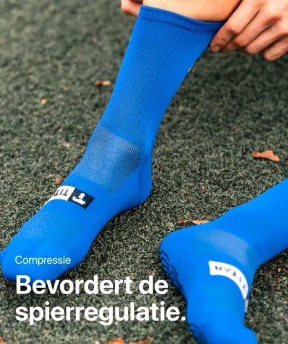 Sokken^T1TAN Grip Socks - blauw