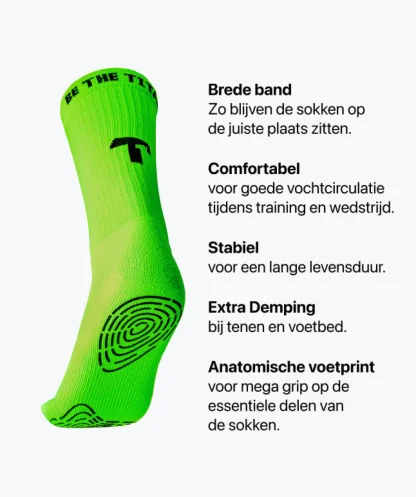 Sokken^T1TAN Grip Socks - lichtgroen