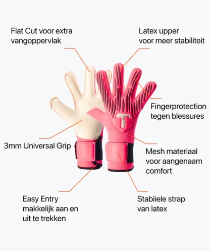 Rebel Collectie | Met Fingersave^T1TAN Rebel 2.0 Fluo Pink Junior (FP)